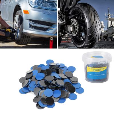 100Pcs/200Pcs 25mm Universal Car Tire Repair Rubber Patch Multifunctional Stick Tool For Automotive Motorcycle Maintenance
