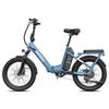 Elektrofahrrad Fafrees F20 Flex 20" Reifen 250W Motor Faltbares City E-Bike Höchstgeschwindigkeit 25 km/h Doppelscheibenbremsen 36V 25Ah Maximale Zuladung 140 kg