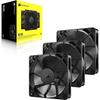 Pack de 3 ventilateurs pwm 120mm - corsair - rs120