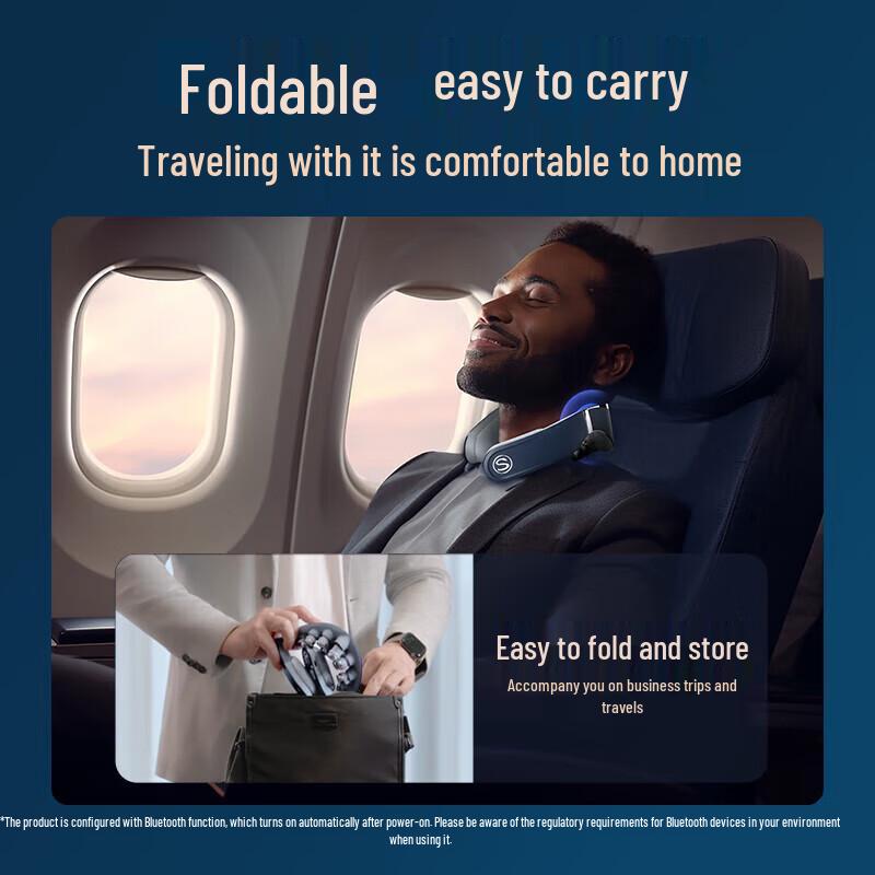 SKG Foldable Neck Massager with Heat