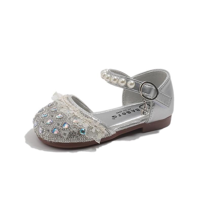 

New Style Sandals for Girls - Beach Shoes or Casual Shoes 23 серебряный