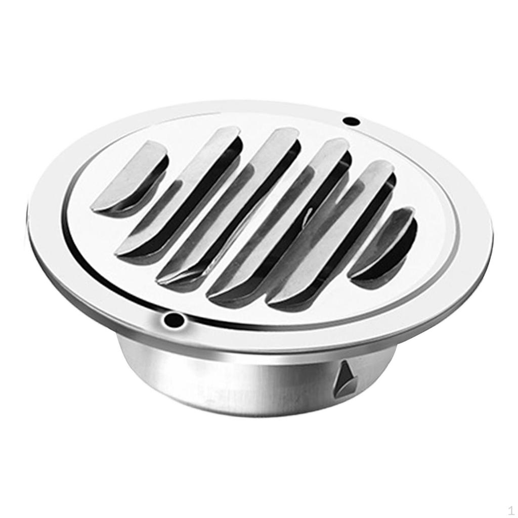 Air Vent Ducting Extractor with Mesh Screen Exhaust Outlet Grille Cover for Home Wall
