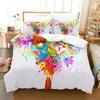 Anime HITMAN REBORN Beding Set 3D Printed Suitable for Bedrom Soft with Soft Fabric Duvet Cover Set With Pilowcases Children Kids Home Textile