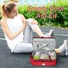 Multi-functional Portable Medicine Bag Double Zipper Travel Medication Case  Camping