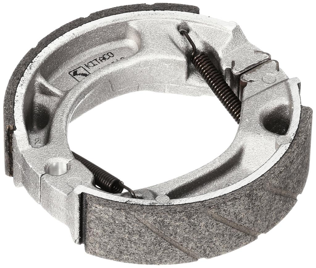KITACO Brake Shoe Made of Material for Super Cub Ape Jazz Magna Jog Non-Fade SH-5N Non-Asbestos 50, 50/100, 50, (AY01), Etc. 770-1087030