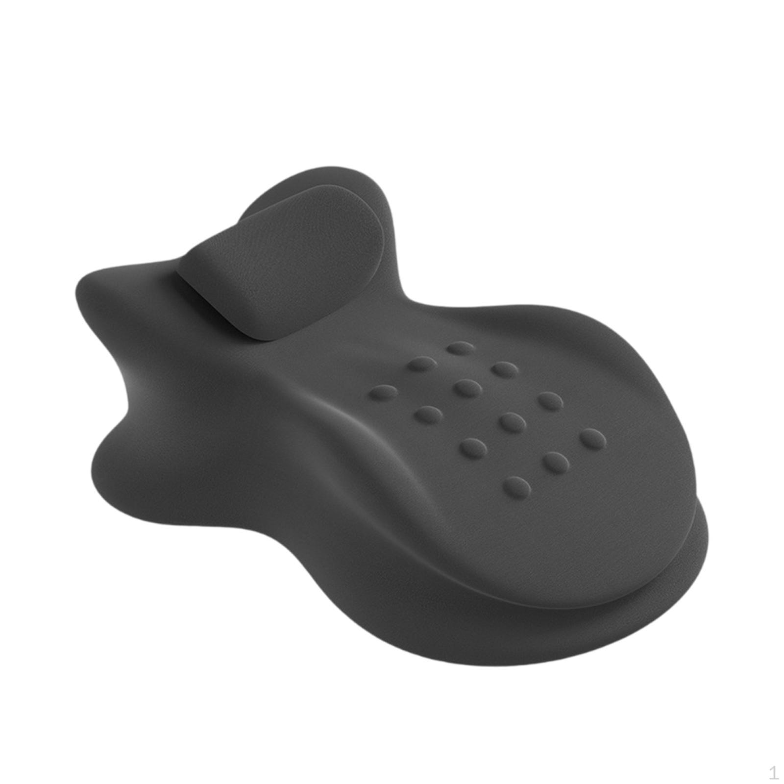 Back Pillow for Bed Sitting up Support Washable Cover Multifunction Reading Cushion Rest Black Grey 4753₽