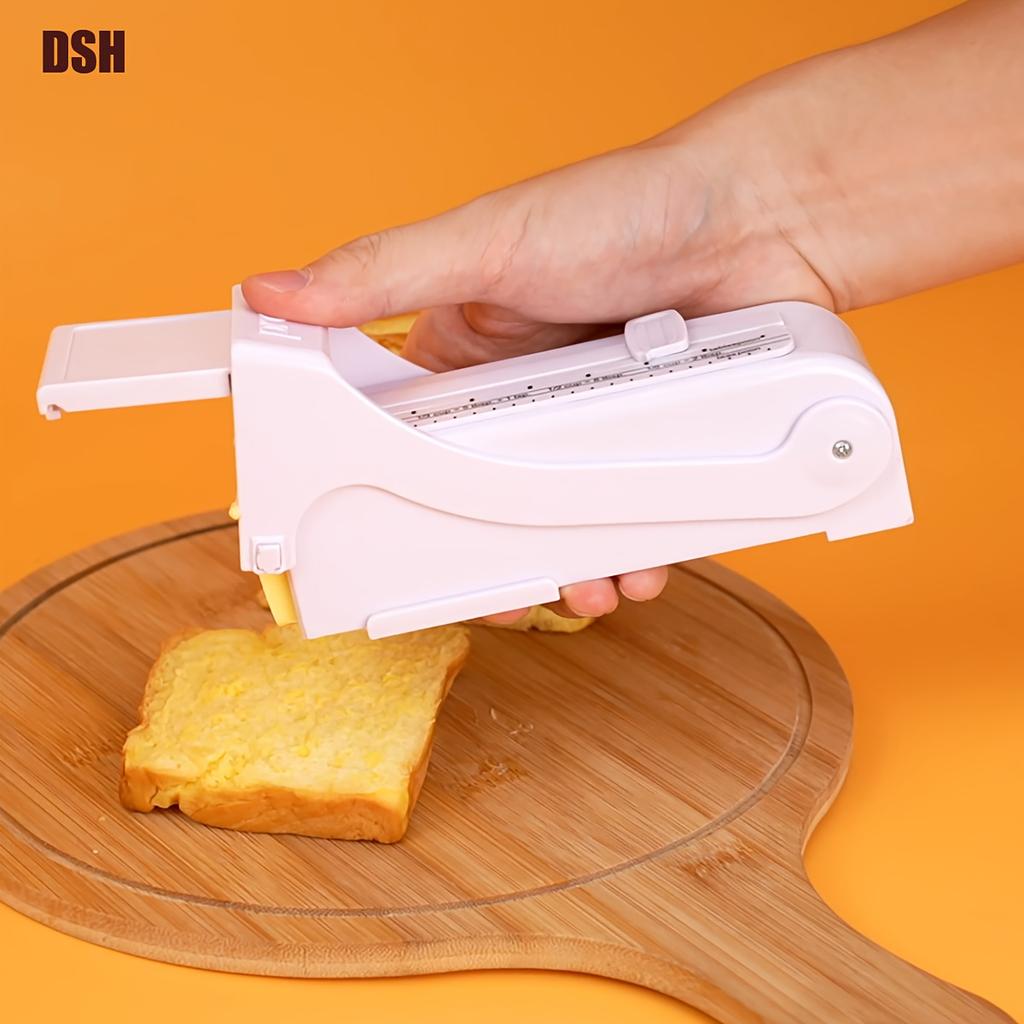 ith1pc Adjustable Butter Slicer w Measuring Dispenser ,Ergonomic Lever , ABS Plastic Manual Kitchen Gadget
