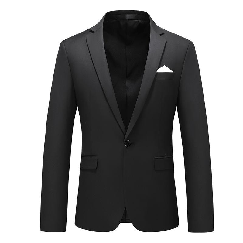 2023 Herren Übergröße Einreihiger Blazer - 18 Unifarben, Ein-Knopf, Slim Fit Anzug in Rosarot