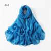 58 Colors Women Candy Color Voile Scarf Plain Solid Pashmina Female Warm Cotton Viscose Scarves Blanket Shawls And Wraps Bufanda