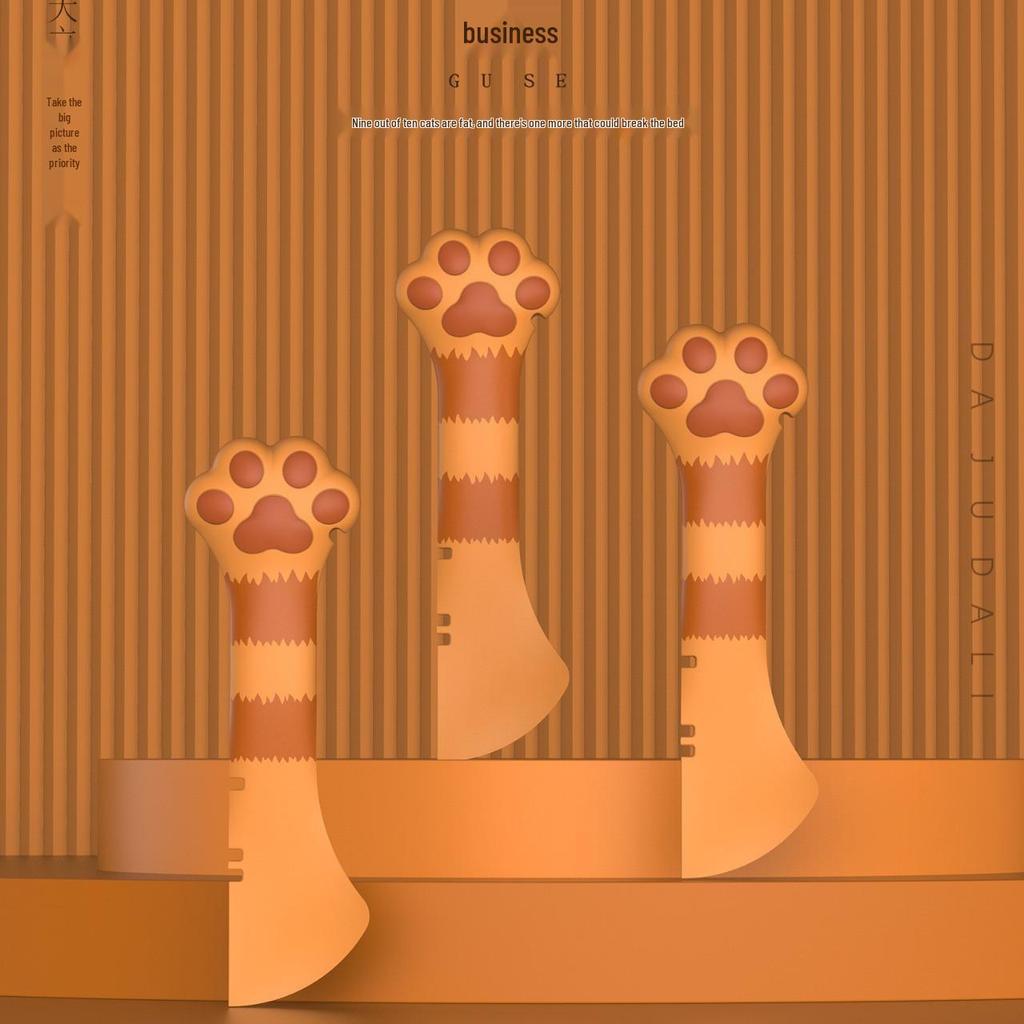 Trendy Cat Food Spoon & Opener: Stylish Canned Pet Food Tool