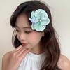 Korean Style Orchid Flower Hairpin Butterfly Orchid Bohemia Barrettes  Bridal