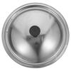 Stainless Steel Universal Pot Lid Replacement Pan Cover Skillet Lid Kitchen Accessory Large 27.5cm Bakelite Knob Multipurpose