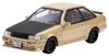 DIECASTTEAM Toyota Corolla Levin RHD Gold Finished Product 1/64
