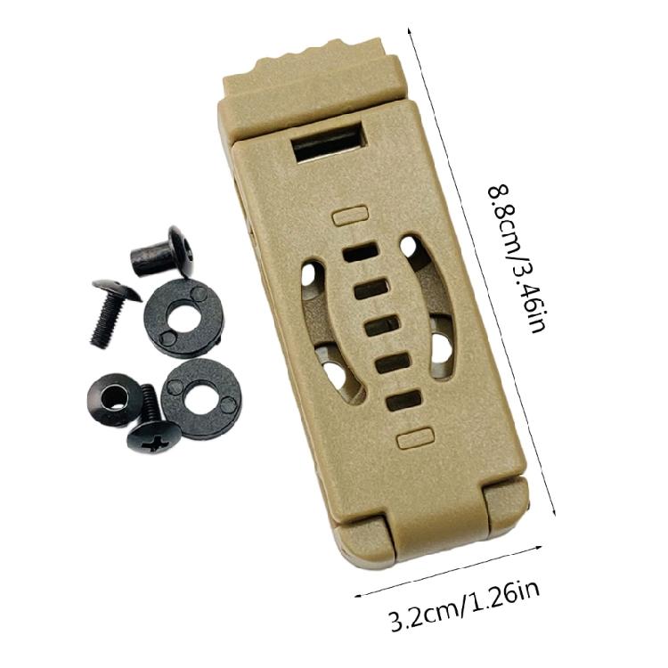 Clip a Vita ad Apertura Rapida K Clip per Guaina Custodie Utility Universali Clip per Guaina