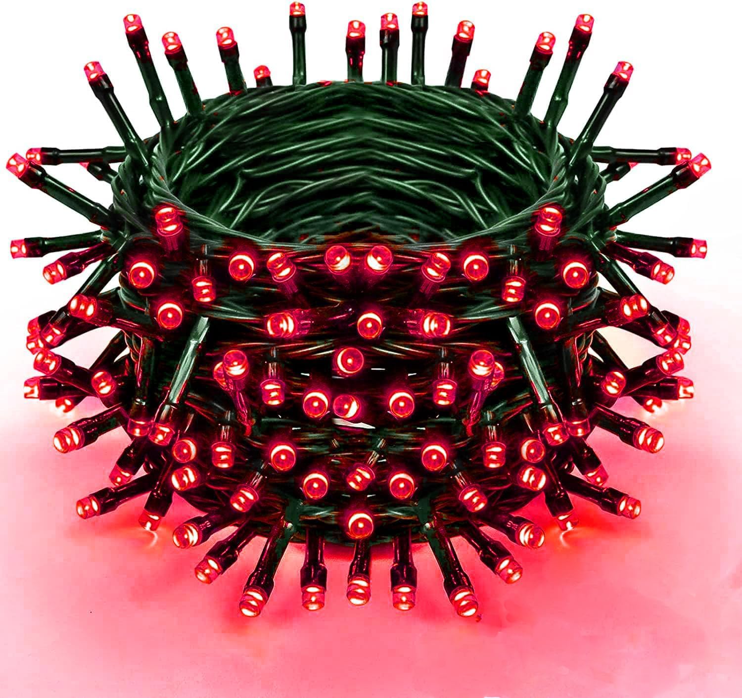 

SUCCUL Outdoor Waterproof LED Christmas 100 Stringable Lights, 10m, Bulbs,