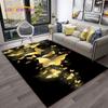 3D Luxury Dream Butterfly Flower Carpet Rug for Home Living Room Bedroom Sofa Doormat Decor,Kid Play Area Rug Non-slip Floor Mat