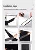 Pearl Cotton Blackout Heat Insulation Curtain for Balcony and Kitchen Windows