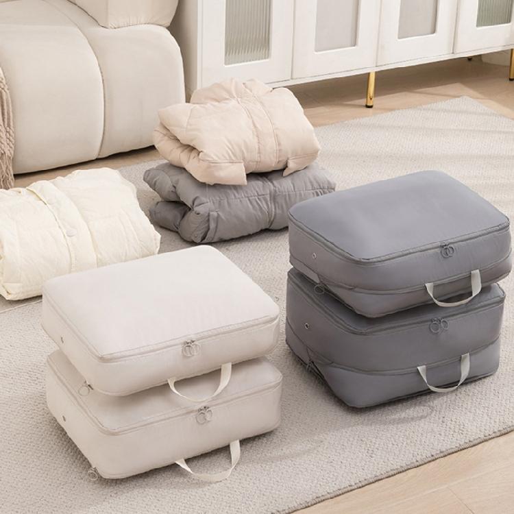 Versatile Storage Solution For Down Garments Quilt Breathable Fabric Prevents Moisture Odor Premium Sateen Construction