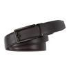 Adjustable Genuine No Large 35mm for High School Job Hunting 302 [BIGHAS] Men's Belt, Leather, Auto-Lock, Holes, Sizes, Long, Wide, One-Touch Slide,