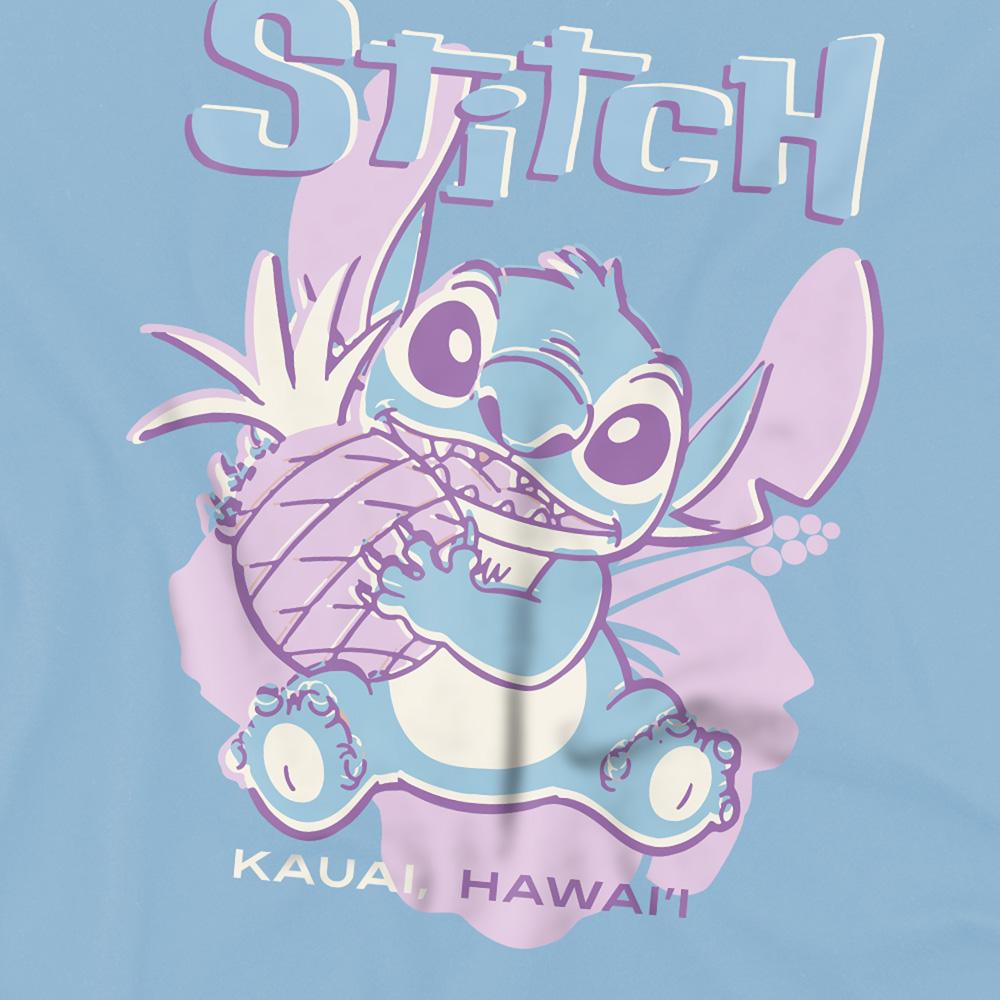 Lilo & Stitch Girls Pineapple Posterized T-Shirt