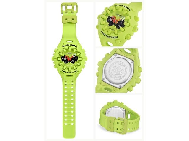 Casio G-Shock GA-V01-9AJF NEW BIG CASE BASIC Yellow Analog Digital Men Watch