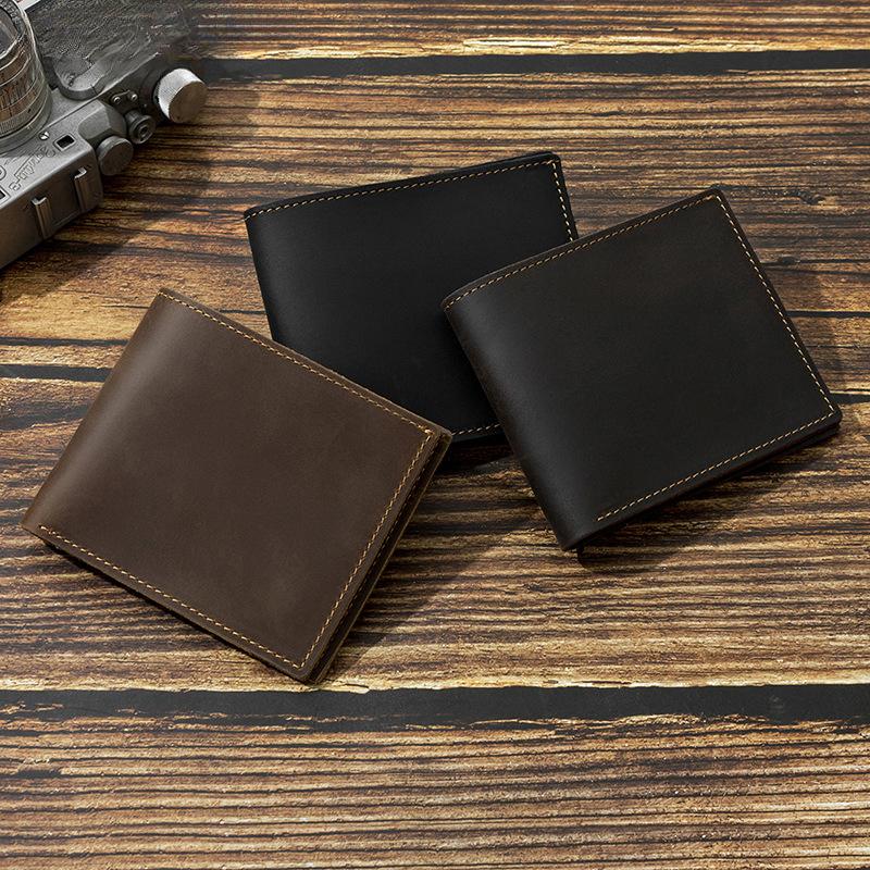 Wallet Men Genuine Leather Card Bag Multi-functional Bag Business Cowhide Multi-slot Wallet Bag