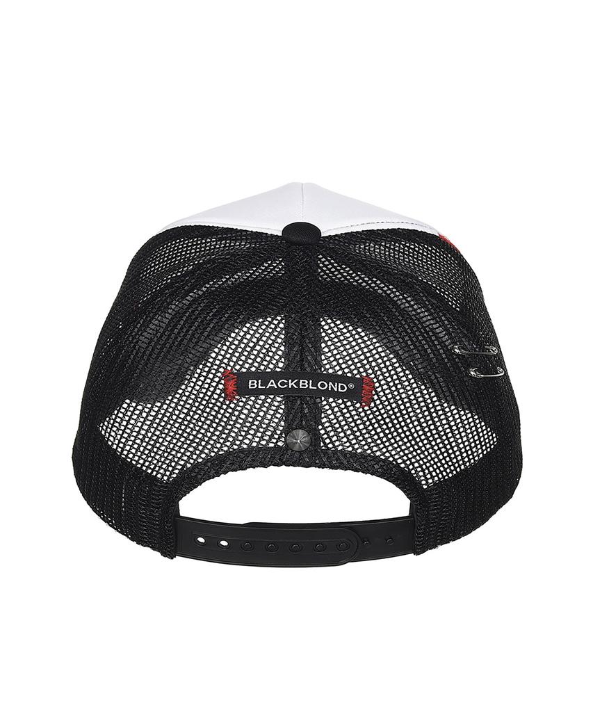 BLACKBLOND Vividi Vintage Clash Trucker Mesh Cap (Black)