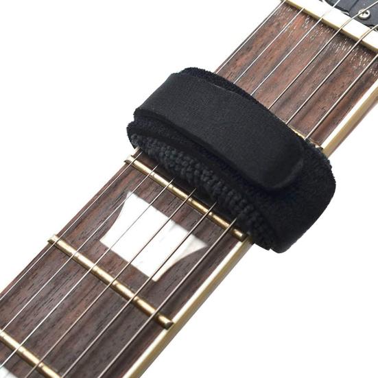 Guitar Strings Mute Dampener Ukulele Bass Acoustic Electric Guitar Muting Strap Wrap Muter Silencer Noise Reducer Musical Instrument Accessories