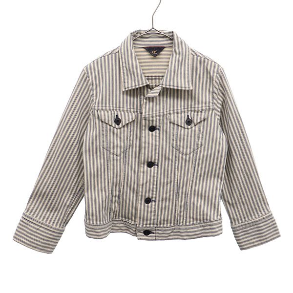 

45rpm stripe short Jacket 2 Beige x green Women Used