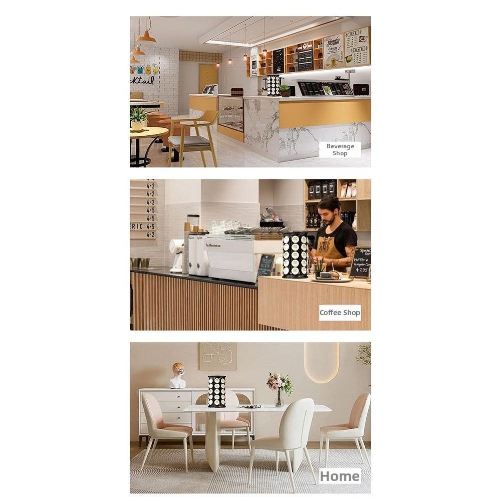 Plastic Material Capsule Storage Rack 360 Degree Rotating Capsule Display Rack  Capsule Storage