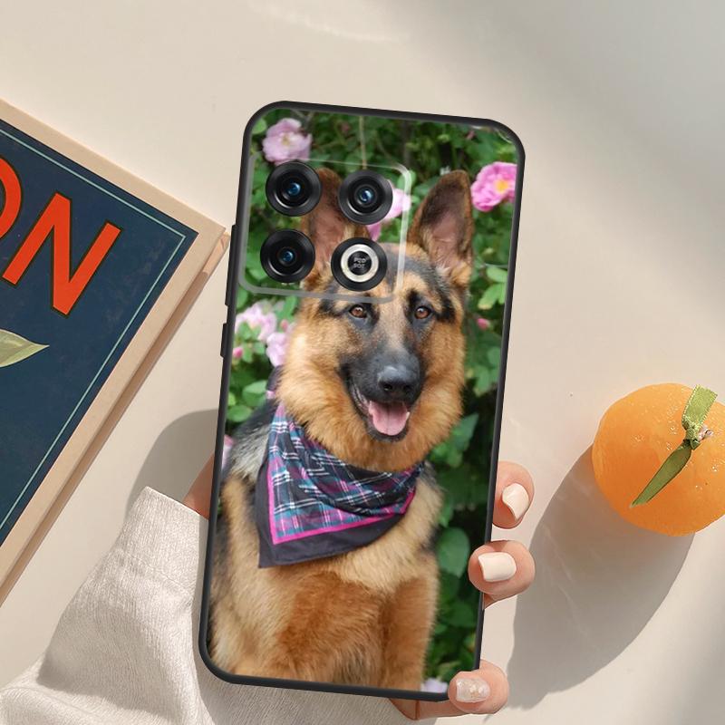 German Shepherd Dog Case For OnePlus 12R 13R 13T 10R 15 13 12 11 10T 8T Nord CE 4 3 2 Lite N20 N30 Nord 5 Cover