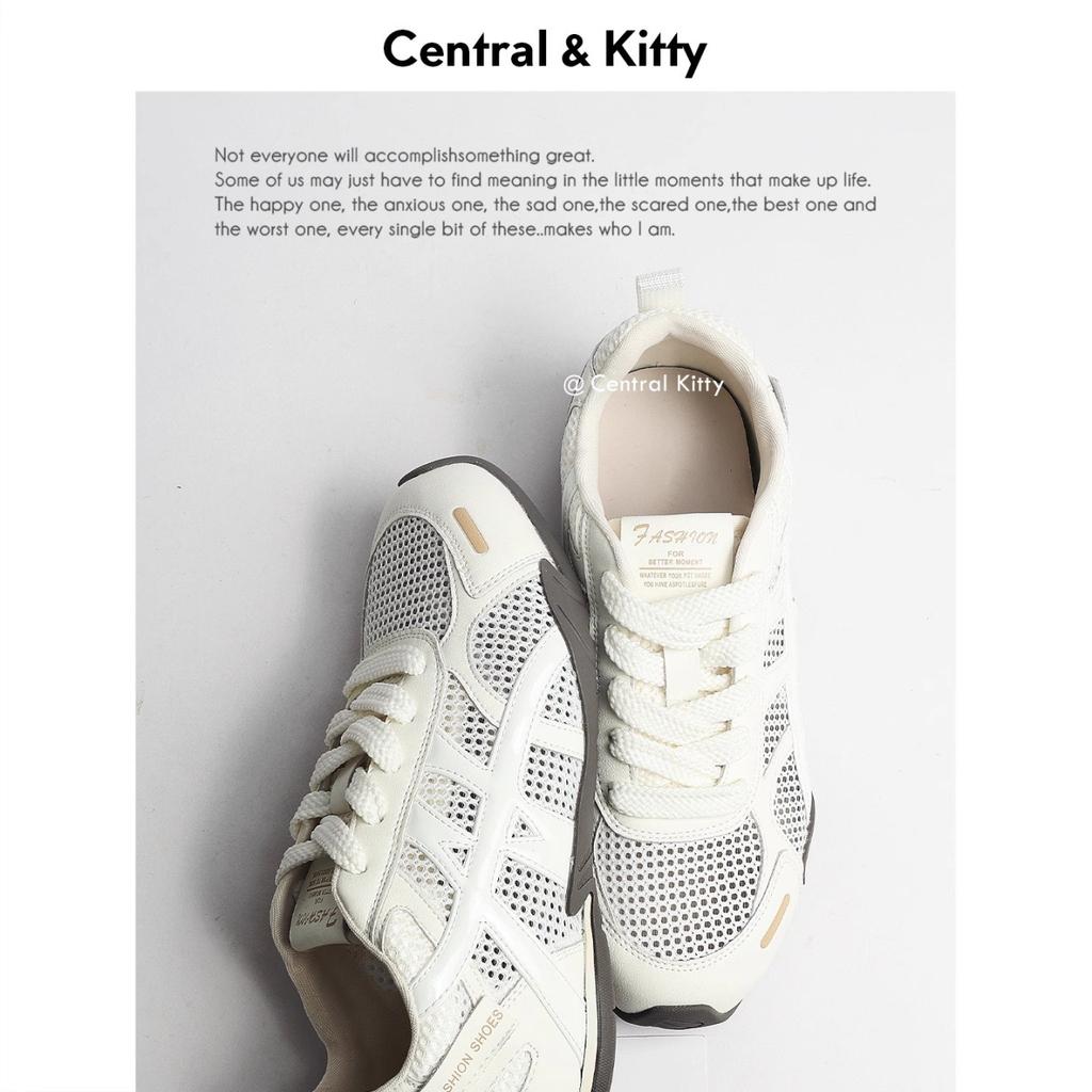 Cowhide version~ Thin mesh German training shoes women's 2025 new summer height increase breathable versatile casual sports shoes