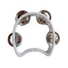 1Pc Plastic Percussion Tambourine For Adults Hand Tambourine Musical Instrument 4 Bells On Abs Tambourine Musical Rhythm Instrum