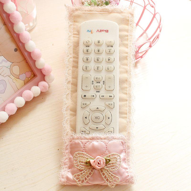 

Тканевый пылезащитный чехол для кондиционера кружевной в европейском стиле чехол для пульта дистанционного управления Butterfly dance pink (large) 18.5cm above