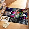 Juventus Customizable Name Floor Rug Office Rug Suitable for Bedrooms Hallway Dining Room Foyer Antislip Carpet Decorate Offices Spiritual Gift