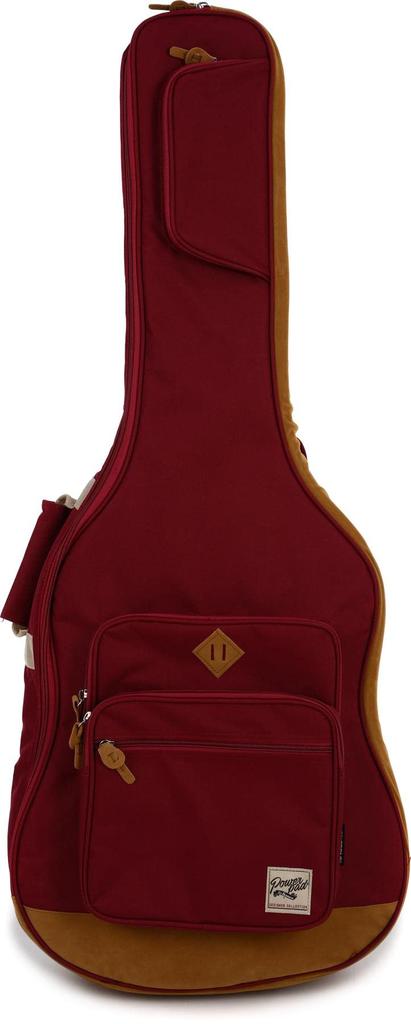 Ibanez Acoustic Acoustic Guitar Case with Protective Cushion Wine Red Guitar/Electric IAB541-WR
