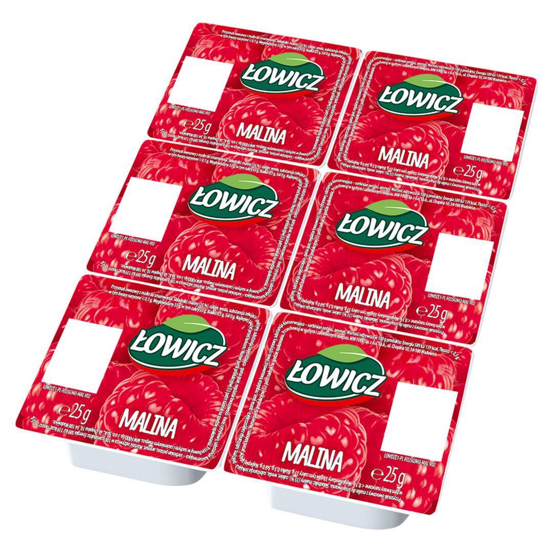 Produit fruité Łowicz framboise 6 x 25 g