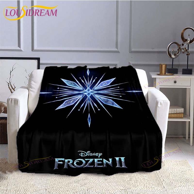 Gefrorene Mode-Decke Anime Flanell Bett-Überwurf Weiche 3D-bedruckte Cartoon-Decke Sofa Reise Camping Kinderdecke