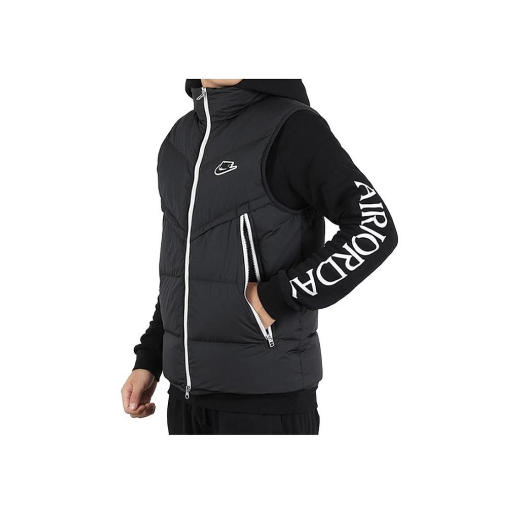 Nike Péřová vesta Windrunner Shield Pánská Svrchní oděv Černá CU4415-010