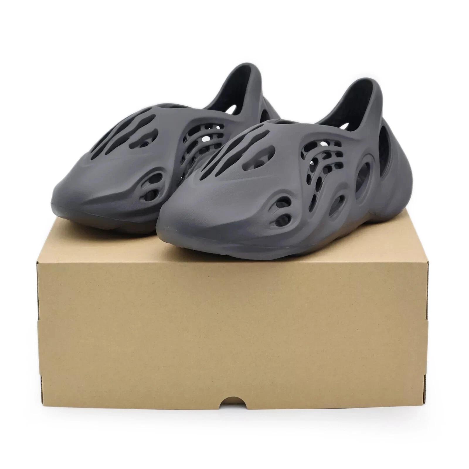 

HP8739 adidas Yeezy Foam Runner Оникс Глубокий Черный Темно-Серый Карбон Нуар (Мужской) US 12