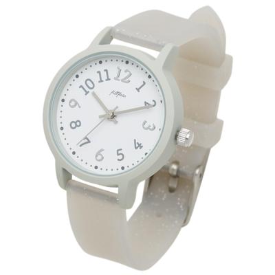 [Fieldwork] Women's Watch Analog Silicone Belt Lamibell Gray KDS014-2