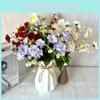 Jasmine Artificial Flower Wedding Hotel Restaurant Decoration Ornament Desktop