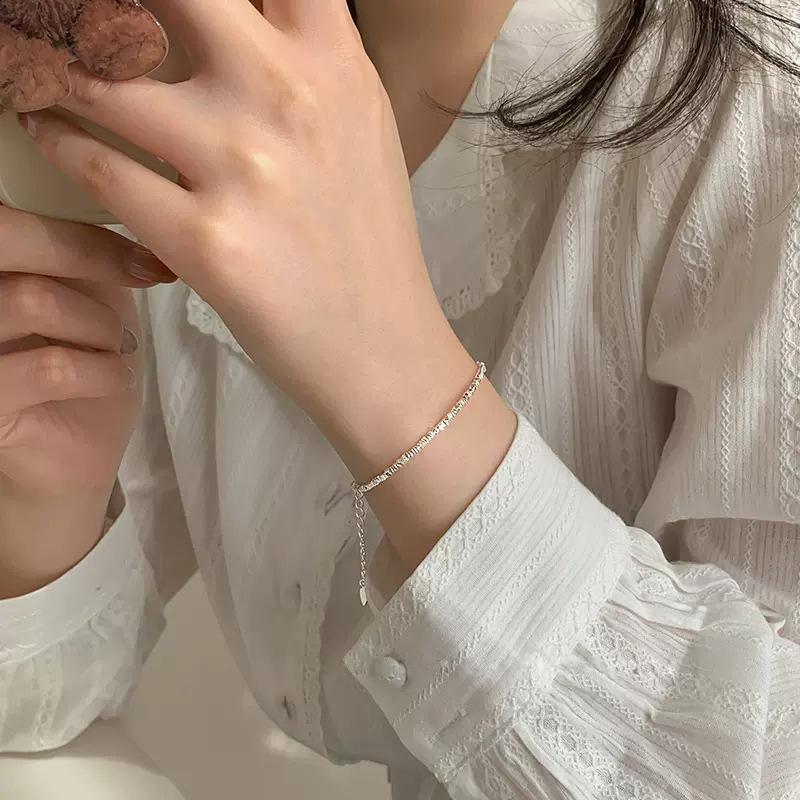 Bracelet Female Niche Design Ins Style High-end Sense Light Luxury Geometric Jewelry Girlfriend Gift