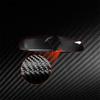 Carbon Fiber Side Mirror Cover Caps For Ford Mustang w/ LED Turn Signal 2015-17