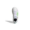 adidas Neo Grand Court 2.0 El K Comfortable Casual Durable Low-Top Skate Shoes Kids Sneakers White Green GW6515