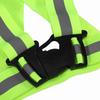 2pcs Green Color Reflective Safety Vest Unisex Design Warning Safety Vest  Night Running