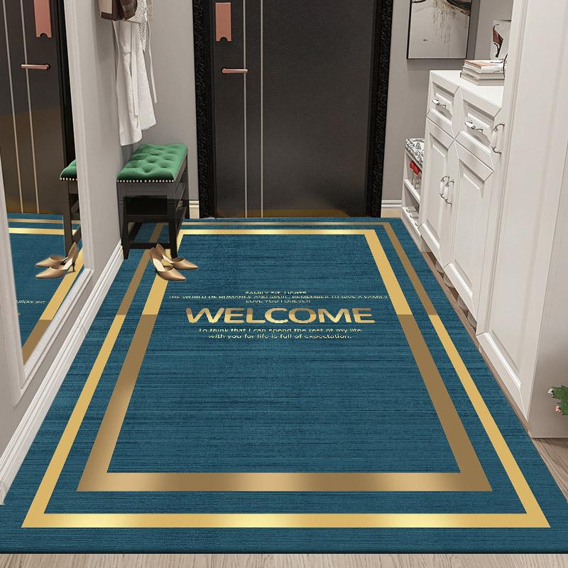 Entrance Door Floor Mat Large Entrance Dirt Resistant Door Mat Household Carpet Entrance Mat