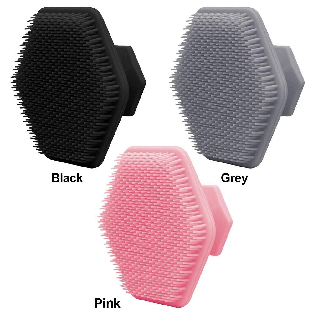 Mini Facial Cleaning Brush Silicone Manual Face Exfoliator Exfoliating Brush Facial Care