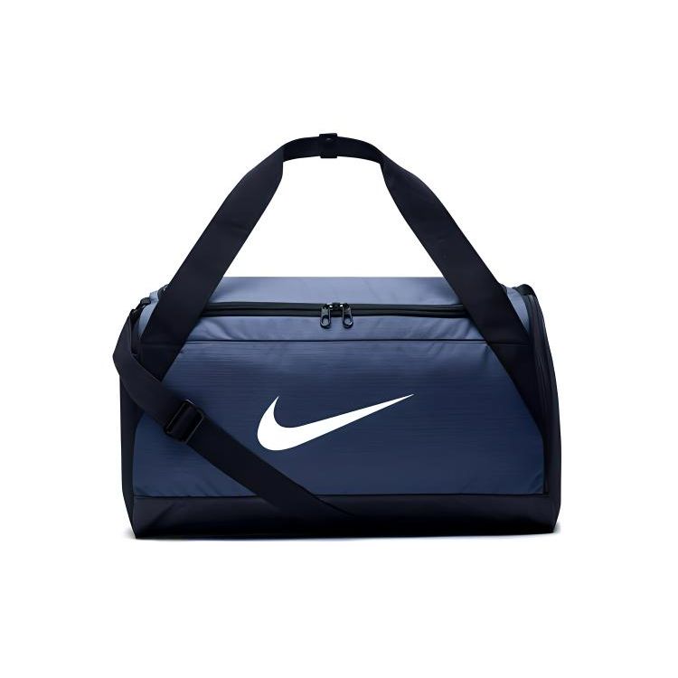

Nike Large Capacity Polyester Training Gym Bag Unisex bags Navy-Blue CK0939-410 Navy Blue }