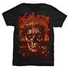 Slayer Crowned Skull Band Logo T Shirt